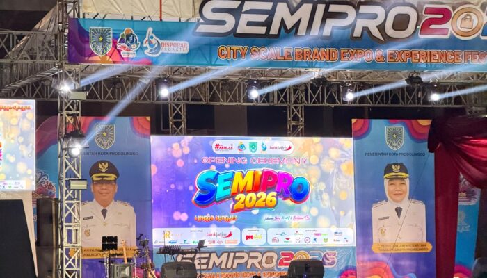 SEMIPRO Resmi Dibuka, Wali Kota Ajak Warga Nikmati Liburan di Probolinggo