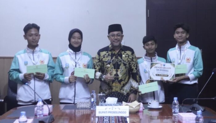Lima Atlet Woodball Harumkan Nama Probolinggo, Bupati Haris Beri Apresiasi