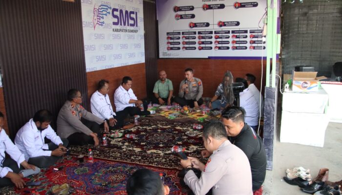 Kapolresta Sumenep Jalin Silaturahmi dengan SMSI, Perkuat Sinergi Polri dan Media Siber