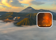 Kebakaran Mengganas, Seluruh Akses Wisata Bromo Ditutup Total