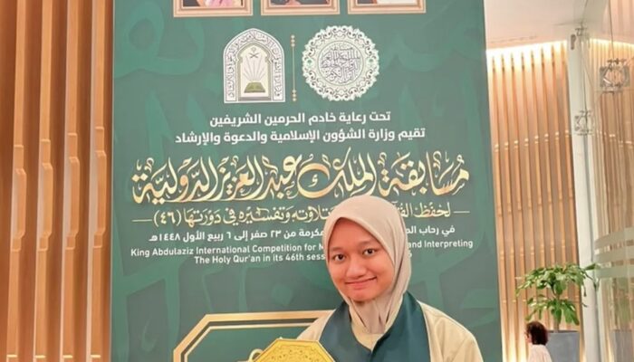 Hafizah Jatim Fehima Najaha Raih Peringkat Lima MTQ Internasional di Arab Saudi