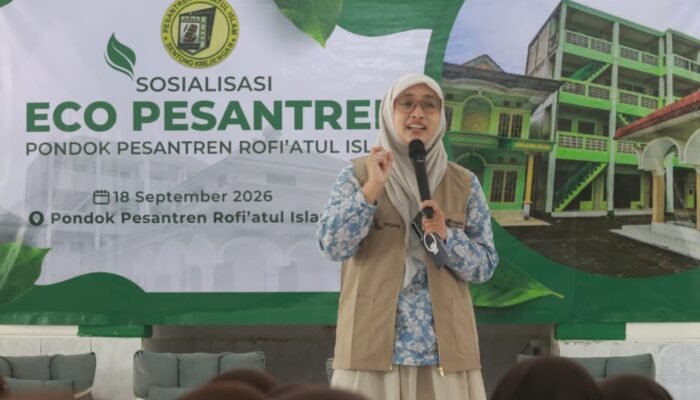 Founder Jenggala Ning Hani Ajak Pesantren Bangun Kebiasaan Peduli Lingkungan