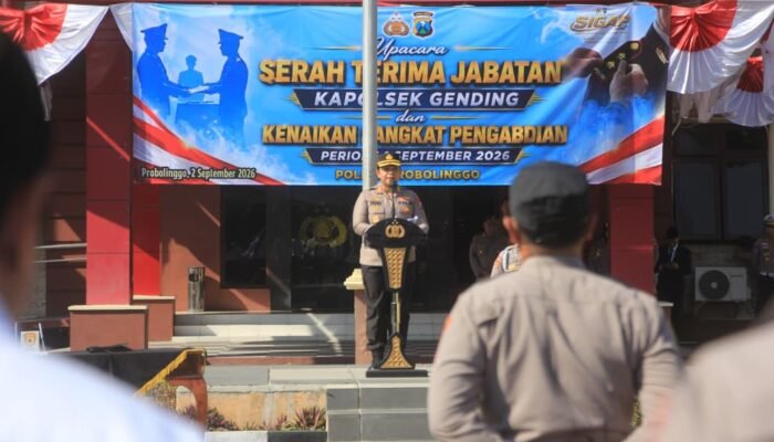 Purna Tugas Kompol Mugi, AKP Bambang Hartono Dipercaya Pimpin Polsek Gending