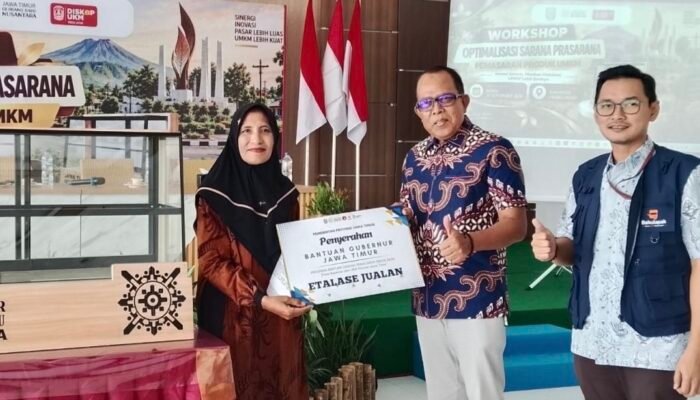 Produk UMKM Makin Profesional, 25 Pelaku Usaha Probolinggo Dapat Etalase