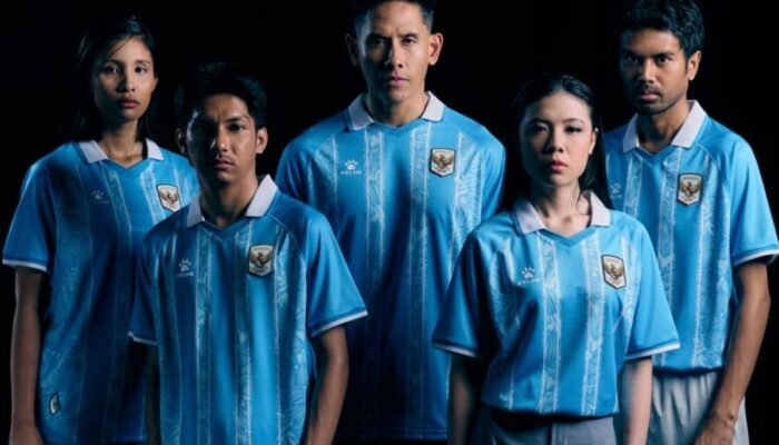 Bukan Merah, Jersey Ketiga Timnas Indonesia Tampil dengan Warna Biru