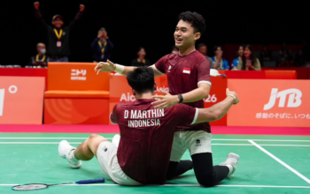 Tundukkan Ganda China, Leo/Daniel Sumbang Emas Kedua Bulu Tangkis Indonesia