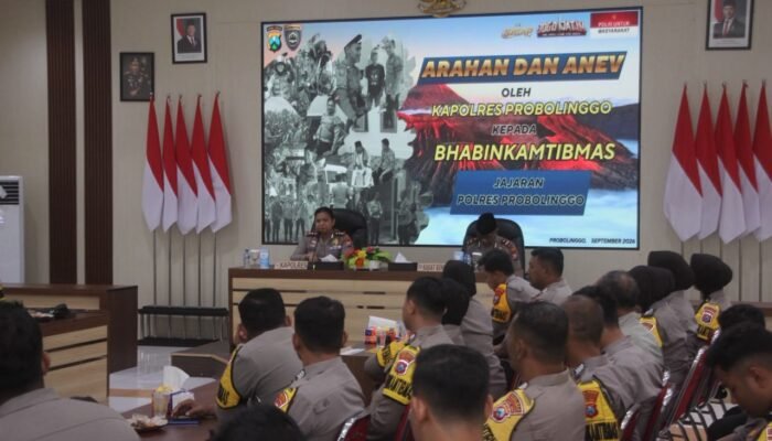 Kapolres Probolinggo Minta Bhabinkamtibmas Aktif Hadir dan Responsif di Tengah Warga