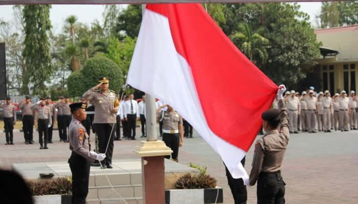 Upacara Sumpah Pemuda, Polres Probolinggo Ajak Pemuda Jadi Pelopor Perubahan