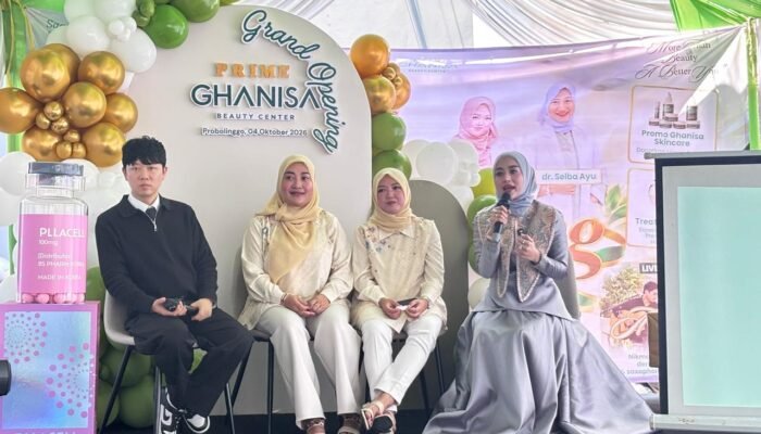 Ghanisa Prime Beauty Resmi Hadir di Probolinggo, Usung Konsep Cantik Sesuai Syariah
