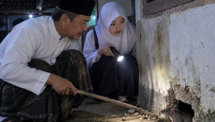 Tikus Curut Jadi Biang Kerok, Awal Mula Bikin Lubang di Gedung Pesantren