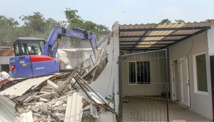 10 Bangunan Mirip Apartemen di Lapas Cibinong Dibongkar, Kemenimipas Dalami Dugaan Pelanggaran