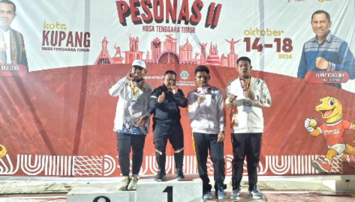 Atlet Jatim Borong Empat Medali di PESONAS II NTT 2026